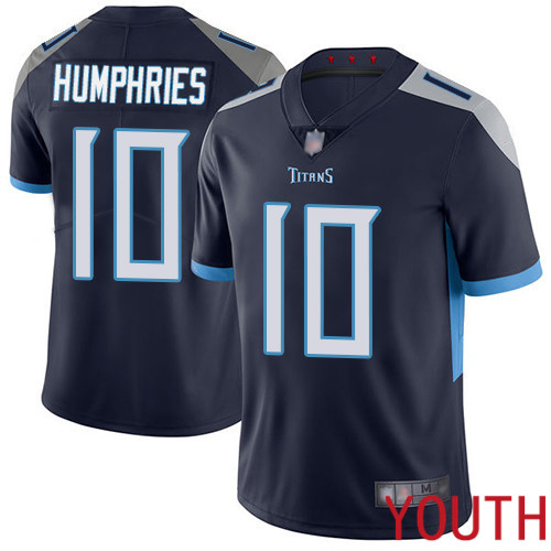 Tennessee Titans Limited Navy Blue Youth Adam Humphries Home Jersey NFL Football #10 Vapor Untouchable->tennessee titans->NFL Jersey